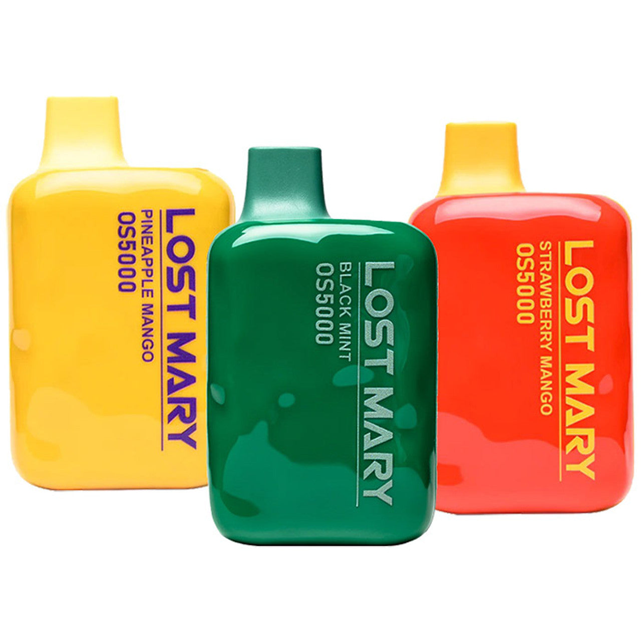 3X Value Pack Lost Mary OS5000 Disposable Vape - Black Coral